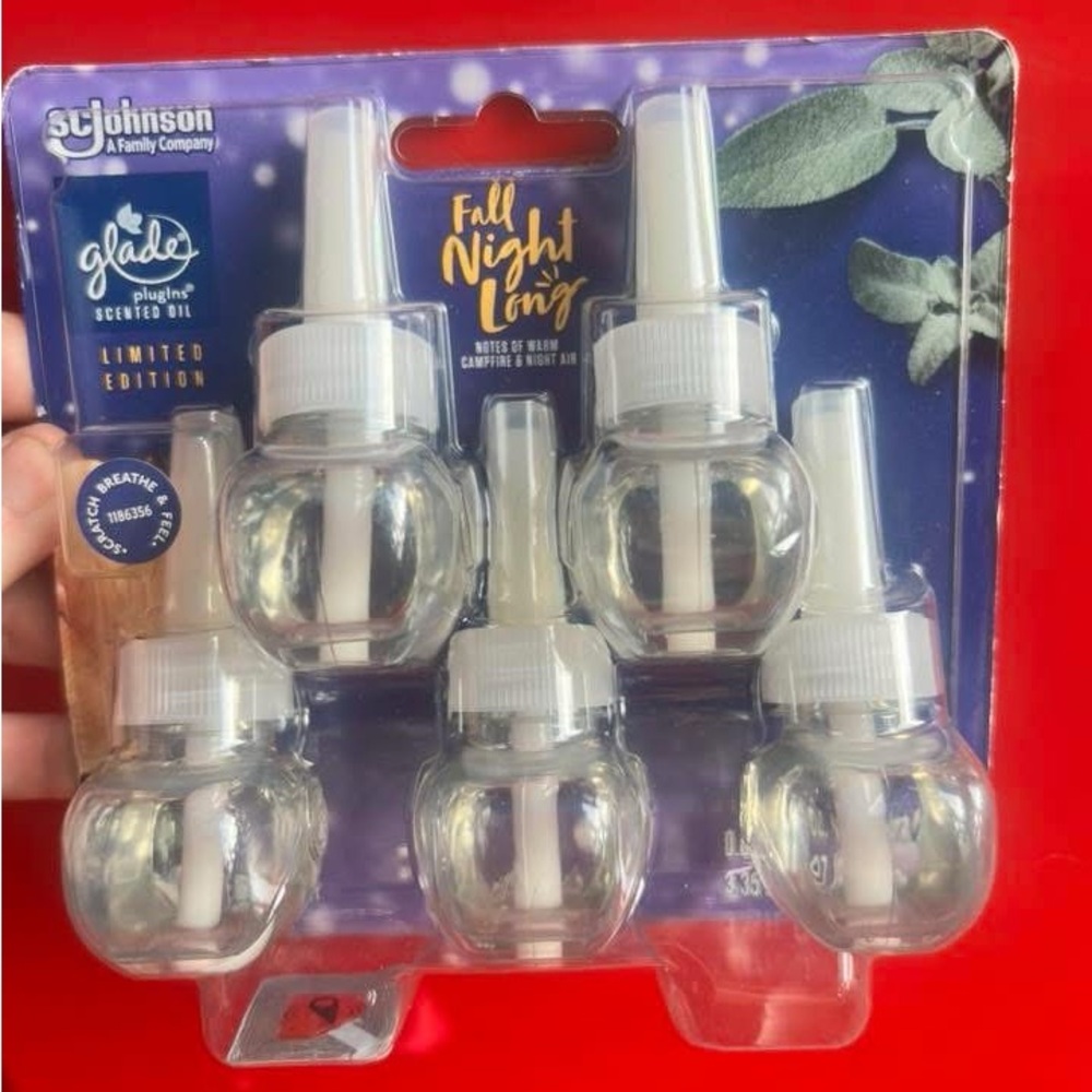 9 Refill bundle - Glade Limited Edition Scented Oil Refills - Clear
